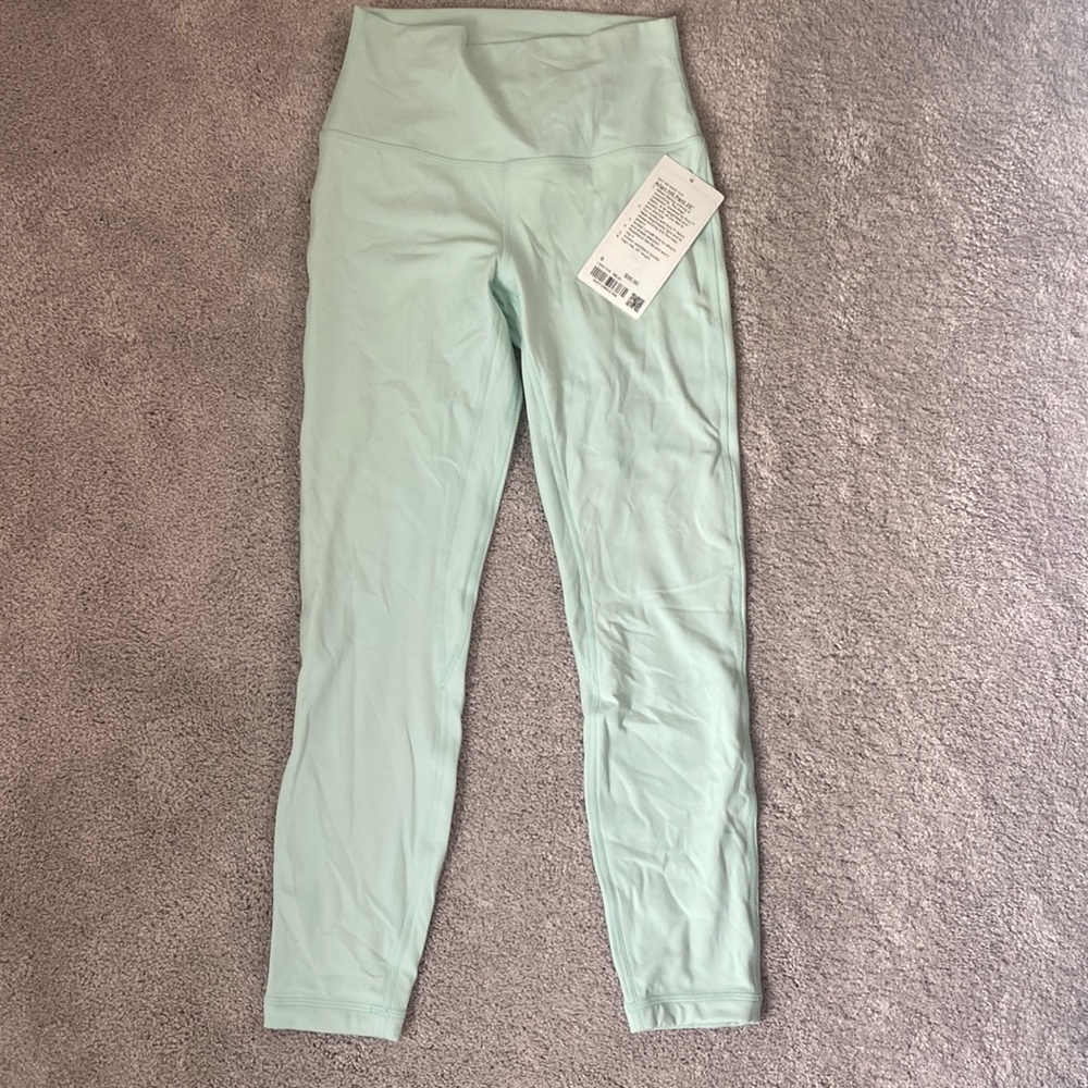 NWT lululemon alight HR pant 25 inch in light blue